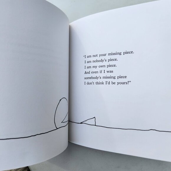 The Missing Piece Shel Silverstien Book Short Story Hardcover with Dust Cover Vi - Picture 7 of 12